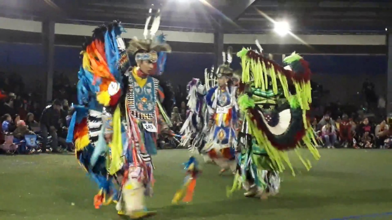 Men's Fancy (Crow Hop & Trick song) Young Spirit at Saddle Lake Powwow