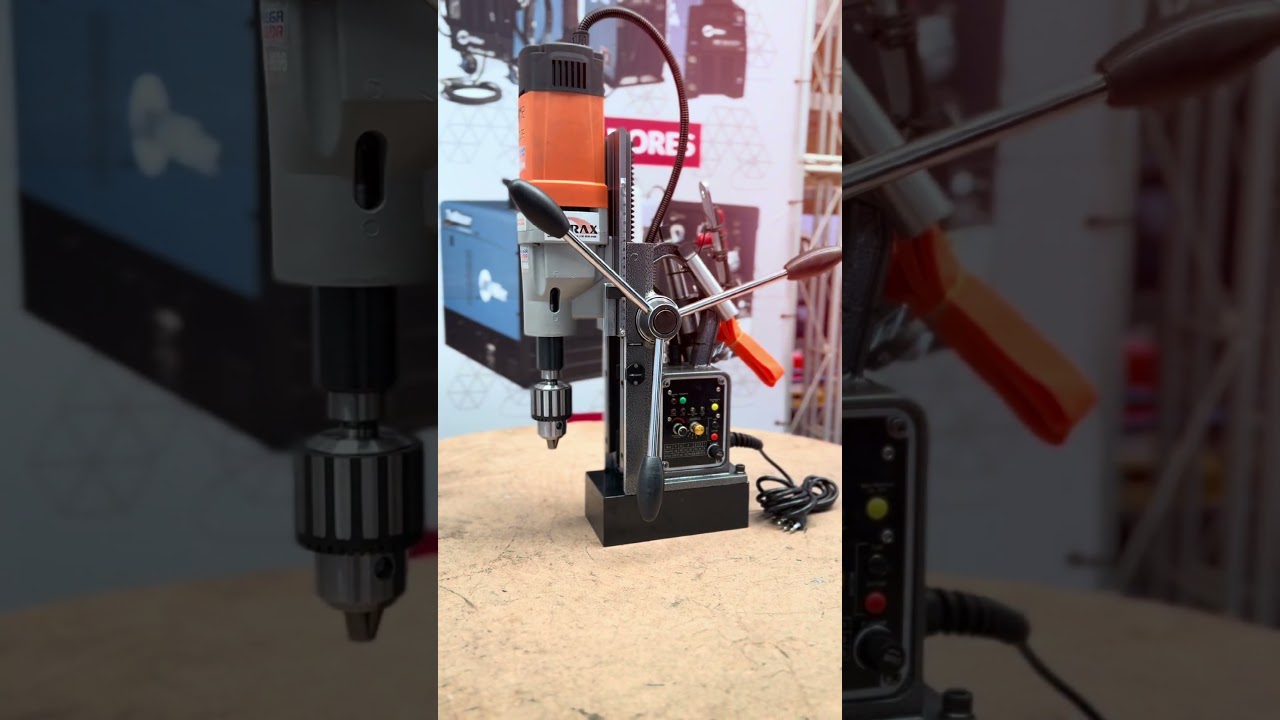 Precisando furar metal com precis&atilde;o e pot&ecirc;ncia? Alugue a Furadeira de Base Magn&eacute;tica FE50C!