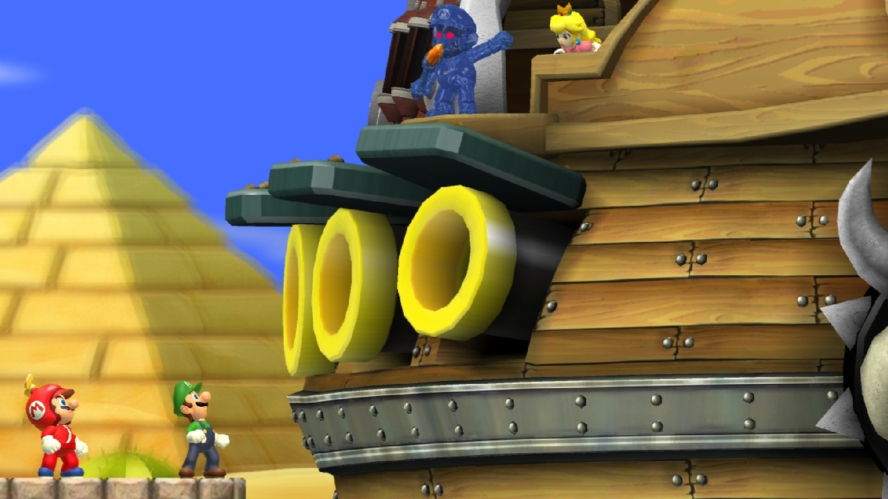 Deluxe New Super Mario Bros. Wii  - 2 Player Walkthrough - #05