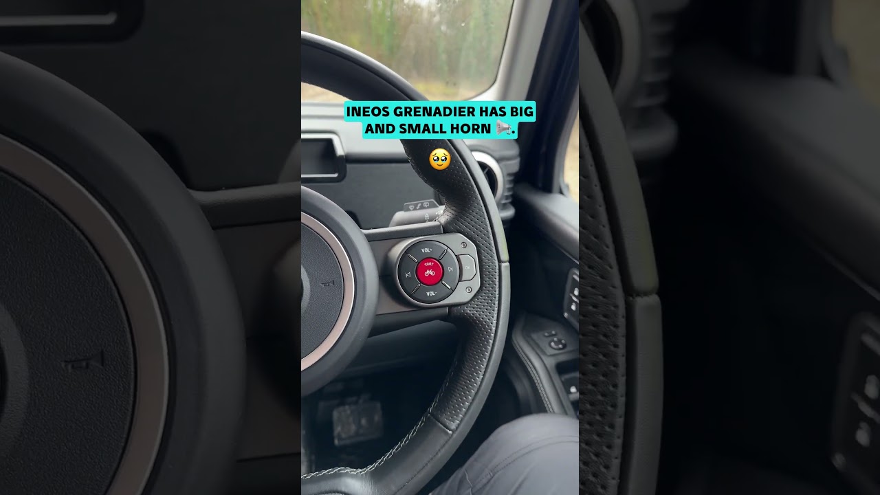 This car has TWO horns?!