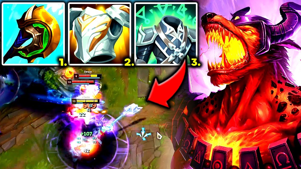 NASUS TOP 100% ANNIHILATES DIFFICULT GAMES TOO EASY! - S13 NASUS GAMEPLAY! (Season 13 Nasus Guide)