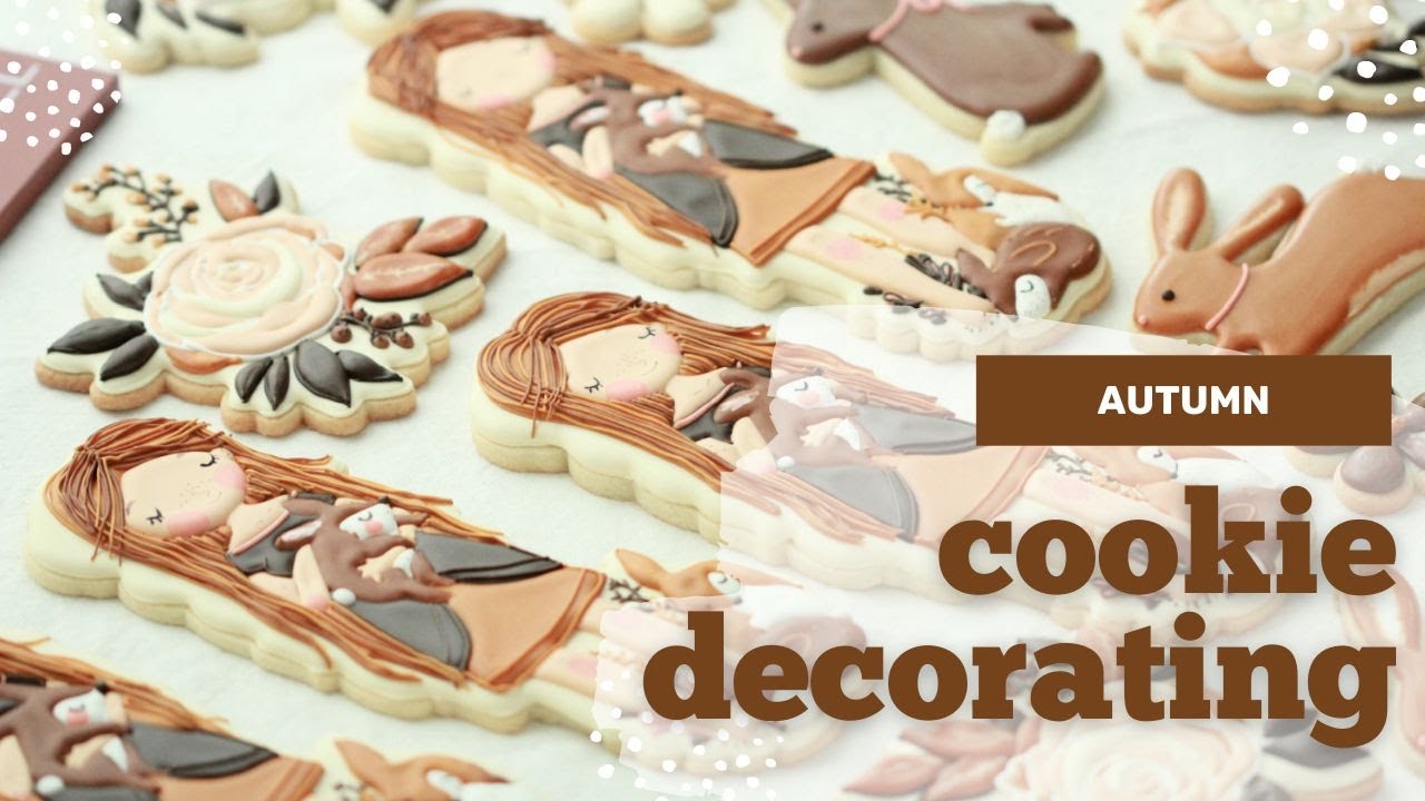 Decorating Fall Cookies with Royal Icing