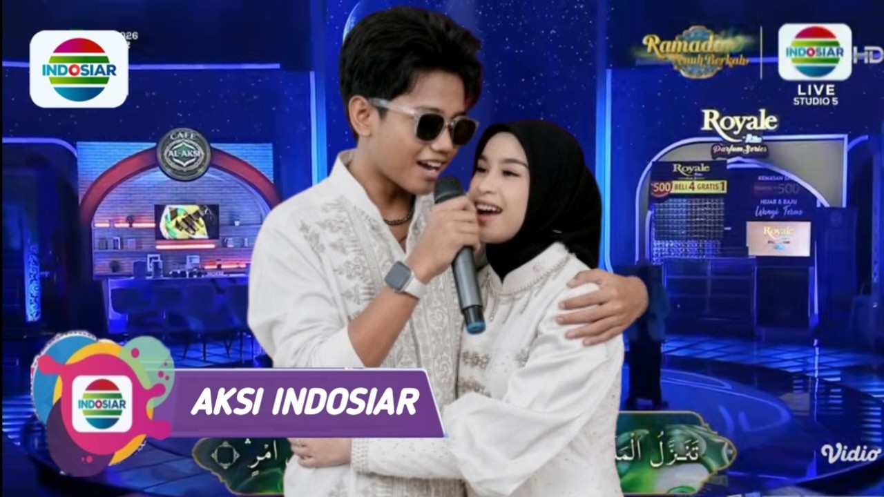 Sungguh di luar dugaan!Lagi² Valen sukses bikin Mila baper saat duet romantis di acara aksi Indosiar