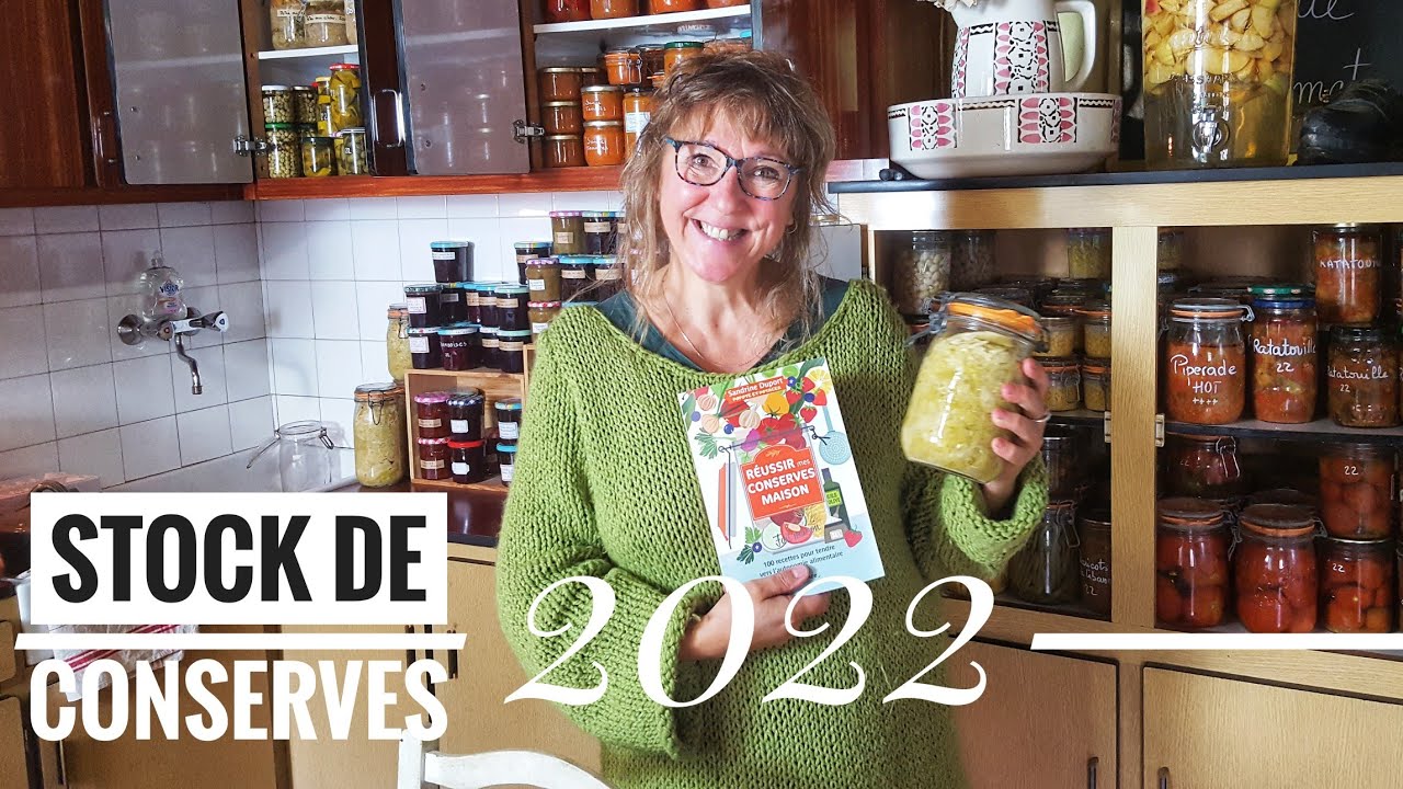 400 CONSERVES MAISON POUR UN STOCK ALIMENTAIRE DE QUALITE