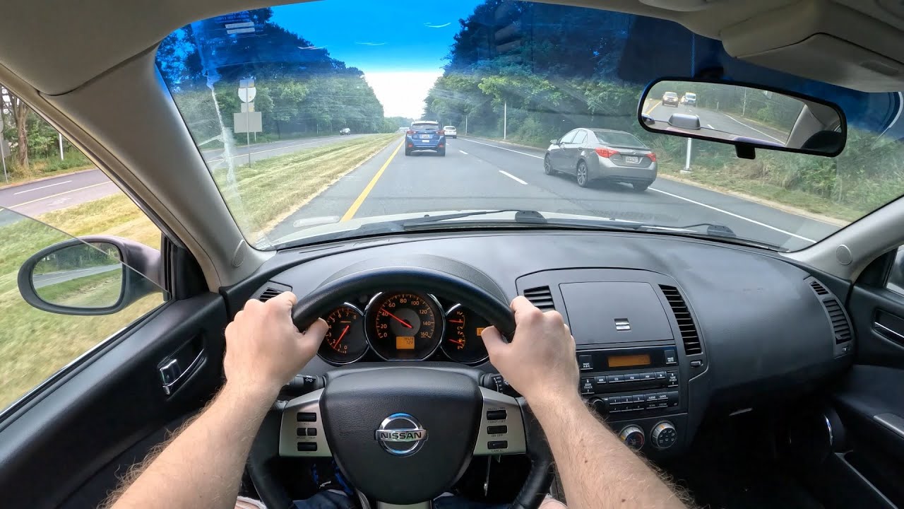 Nissan Altima 3.5 SE 2005 года — тест-драйв от первого лица