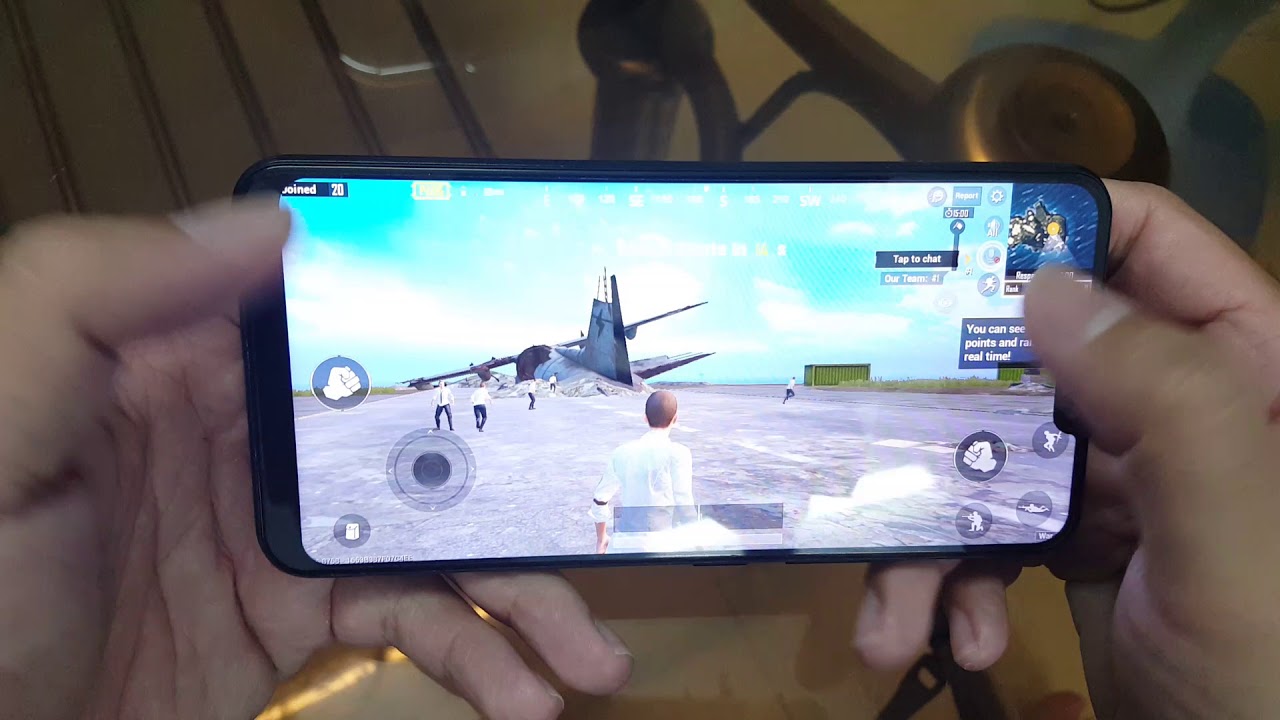 Test Game PUBG Mobile on Vivo Y85