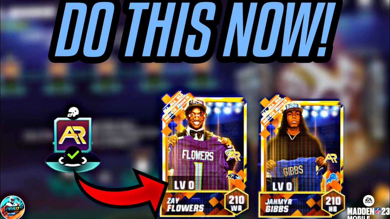 DO THIS IN THE ALL ROOKIE PROMO! SUPER IMPORTANT! Madden Mobile 23