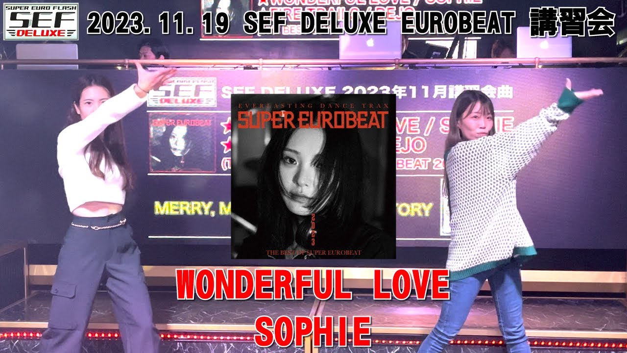 【パラパラ】WONDERFUL LOVE / SOPHIE @ 2023.11.19