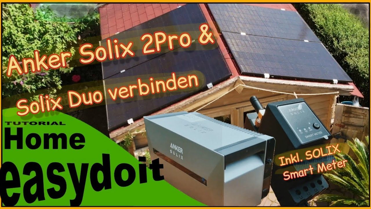 Подключите Anker Solix Solar Bank 2 Pro к Anker Solix Solar Bank Duo, балконной электростанции с моз