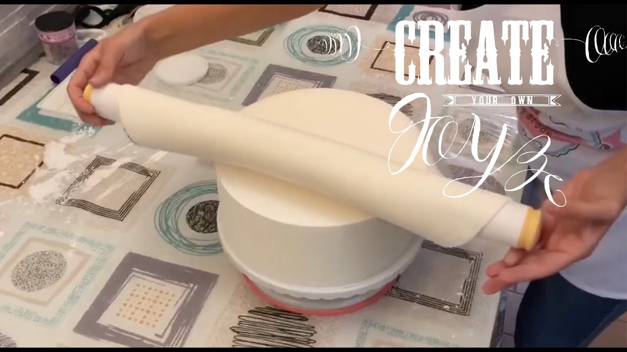 Torta Di Zucchero Fantasia: Copertura In Pasta Di Zucchero