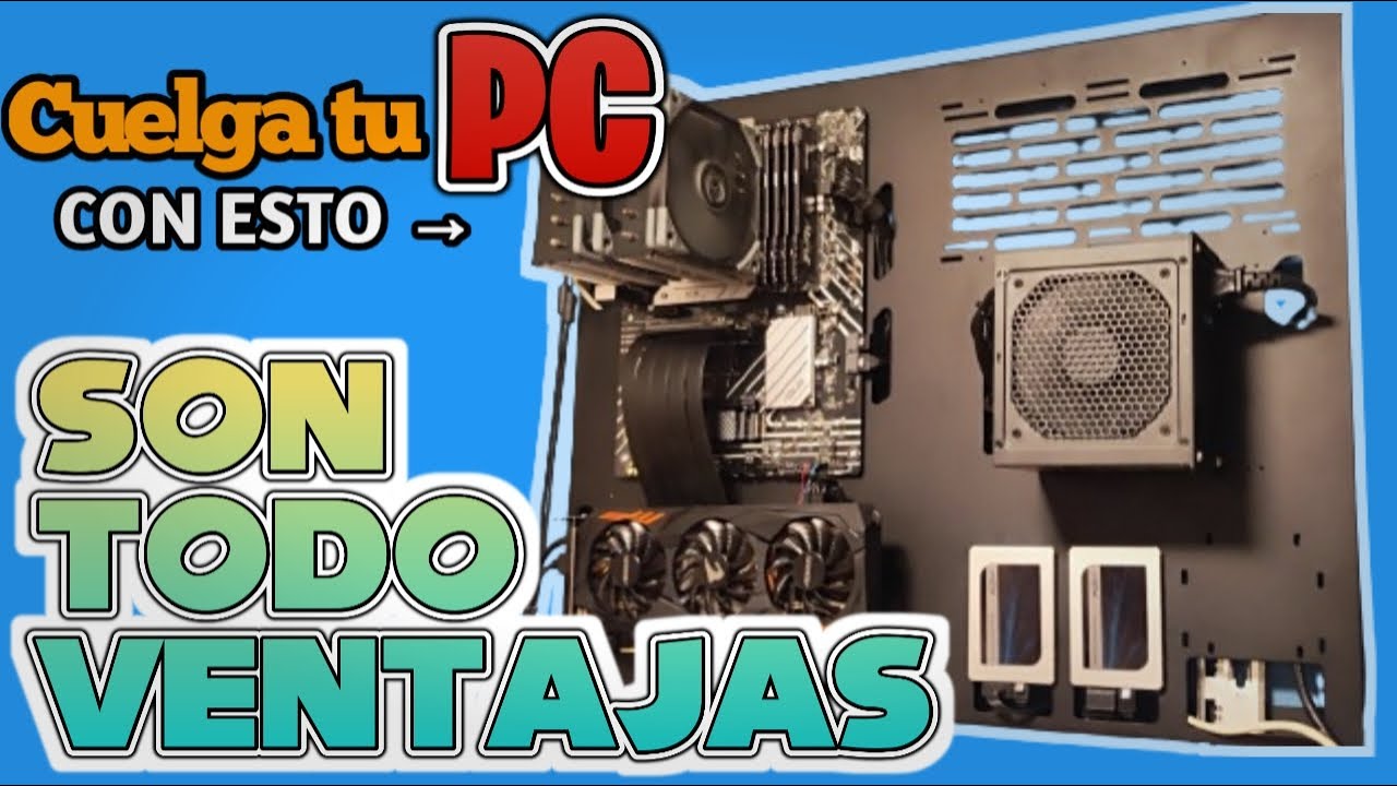 PC Colgado en la Pared... ¡Así Sí! | Cómo conseguir el SETUP que quieres?