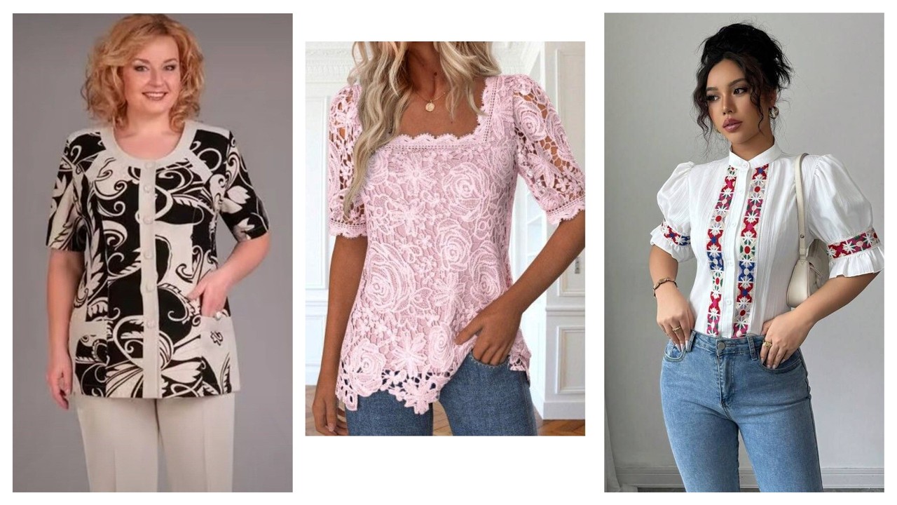 Moda 2026 BLUSAS BONITAS 100”Ideas De blusas bonitas MODELOS casuales 25/26 #fashion