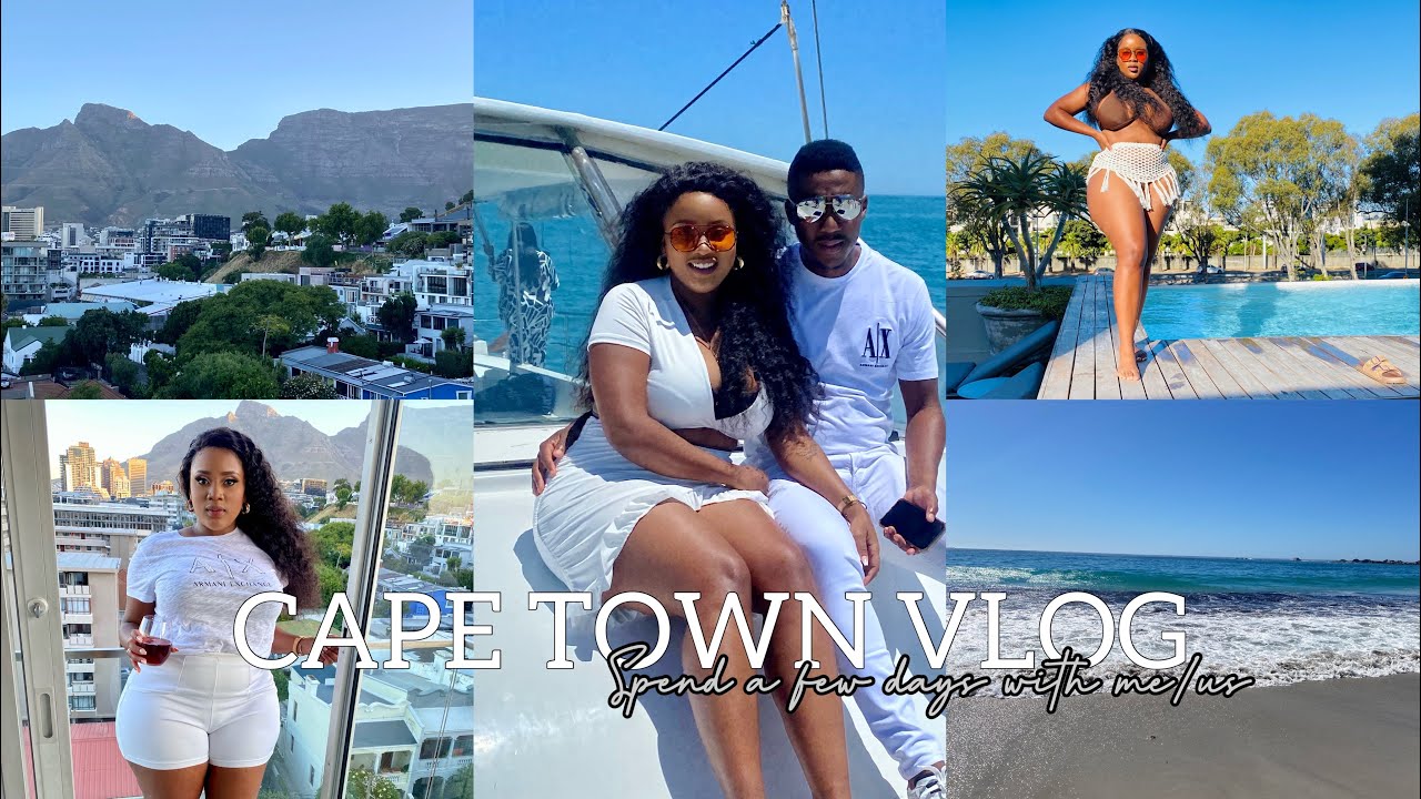 Travel Vlog: Cape Town with my Boyfriend 🥰 | Boat Cruise | Luxury shopping | SOUTH AFRICAN YOUTUBER