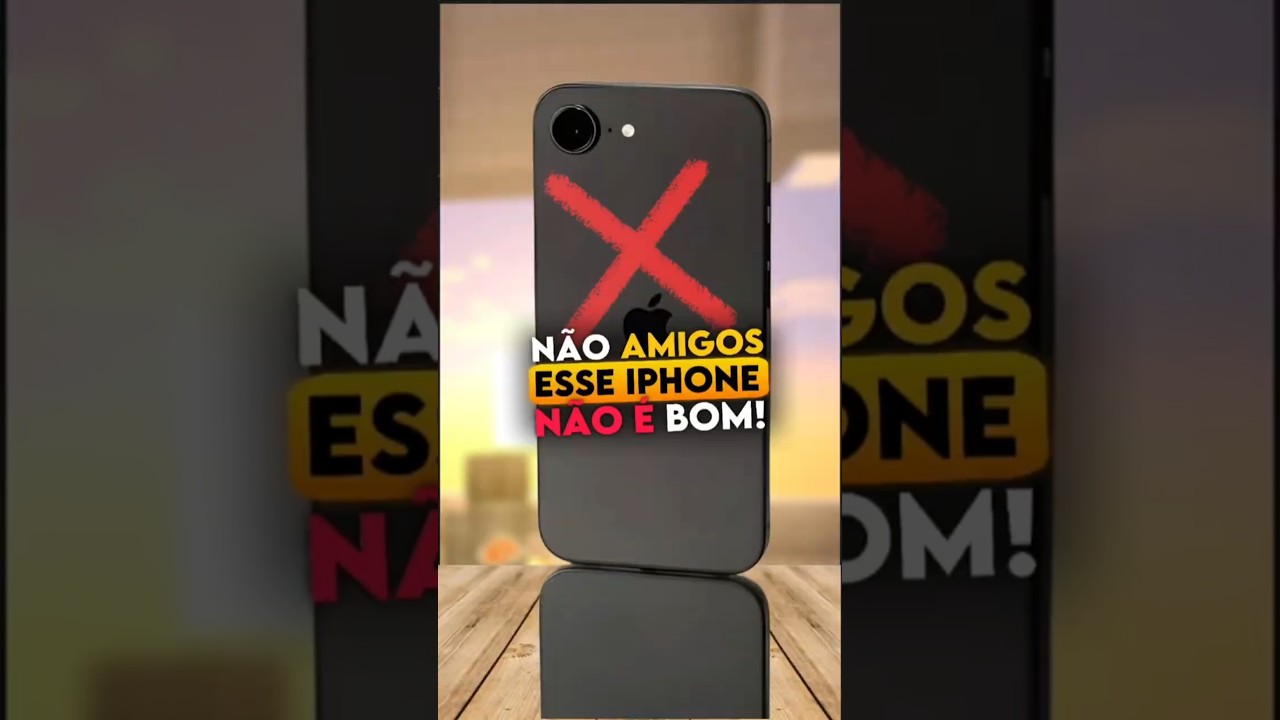 N&Atilde;O, ESSE IPHONE 16E N&Atilde;O &Eacute; BOM! #tech #celulares