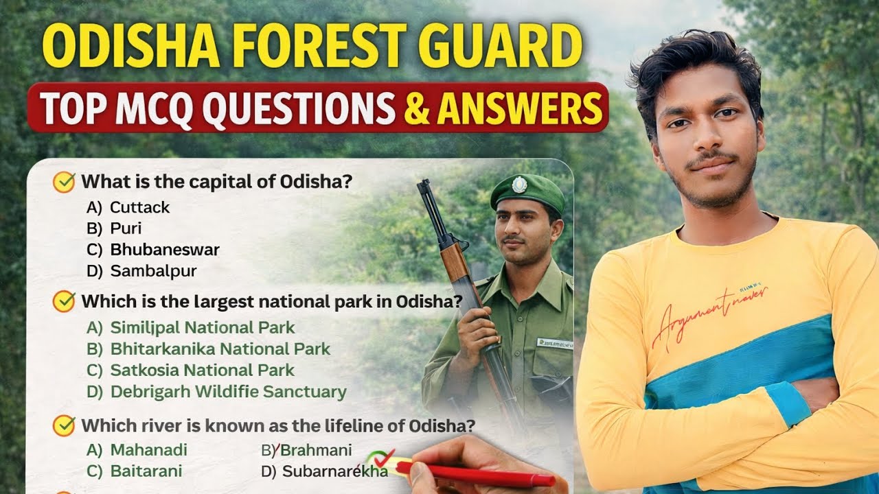 Odisha forest guard GK question answer odia video gk question answer #odiagktoday 