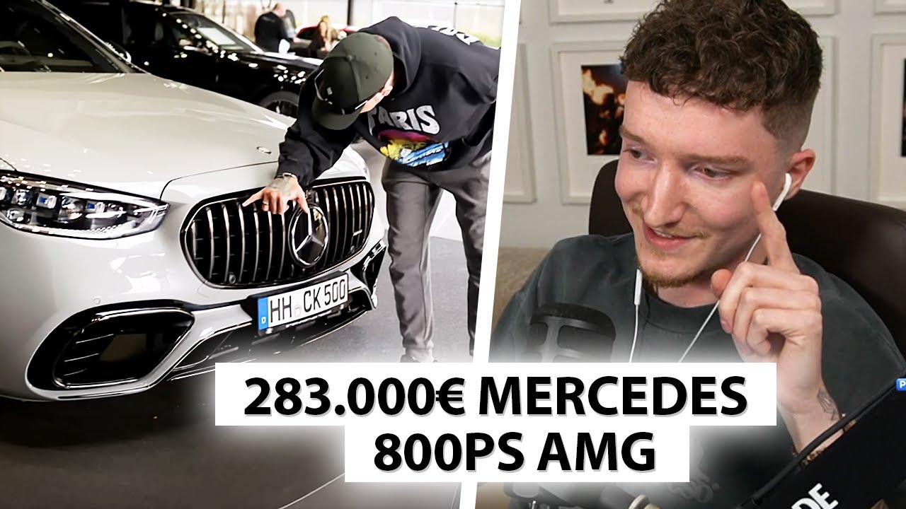 Justins Meinung zu Montes S63 AMG! 🚗 | Live - Reaktion