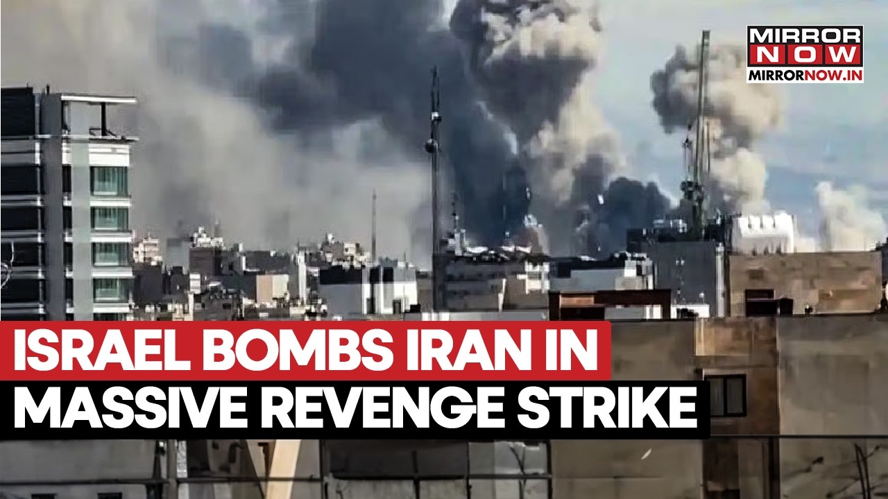Israel Bombs Iran! IDF Launches Major Strikes After IRGC'S Missile Attack| Explosions Reported