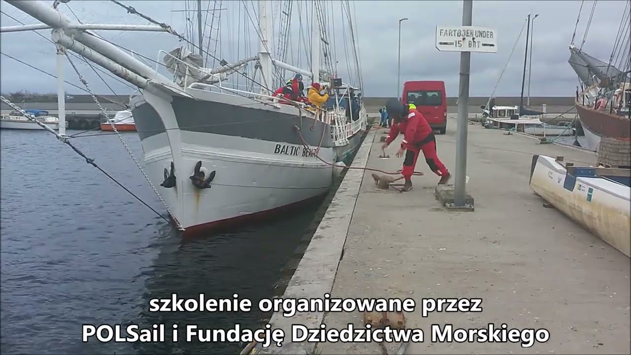 manewry jeszcze większym jachtem