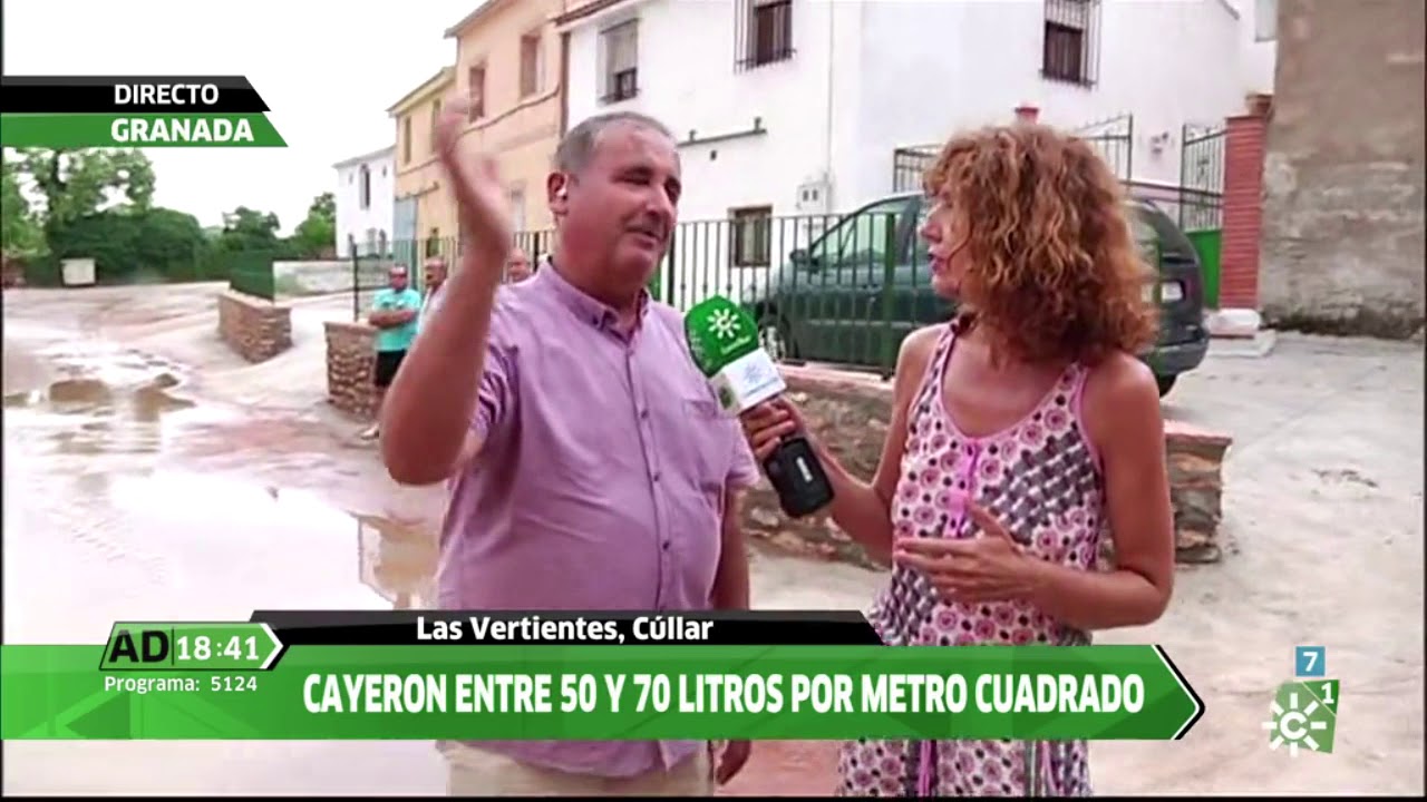 Andalucía Directo - Lluvias verano 2018 - Chirivel y Cúllar