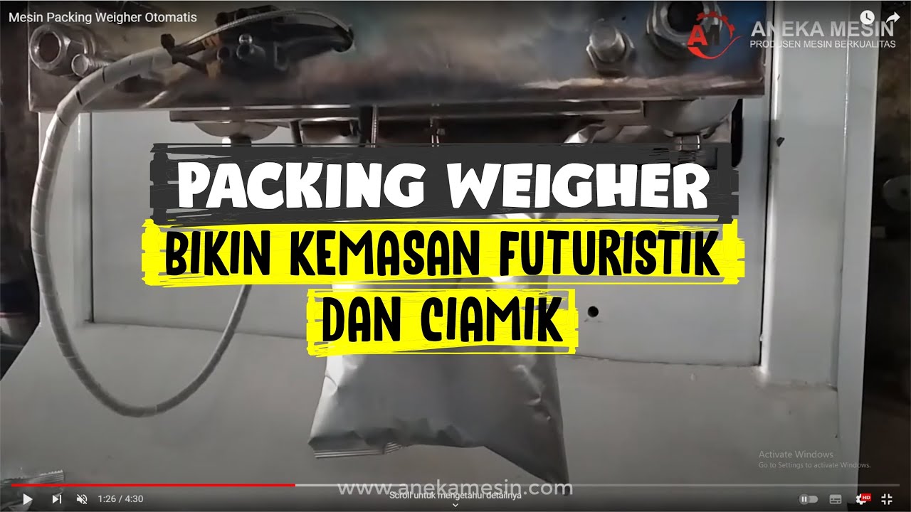 Mesin Packing Weigher Otomatis