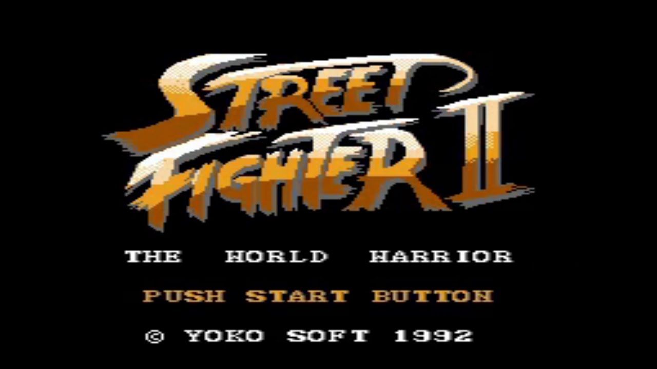 Street Fighter II The World Warrior Yoko Soft 1992 GUILE