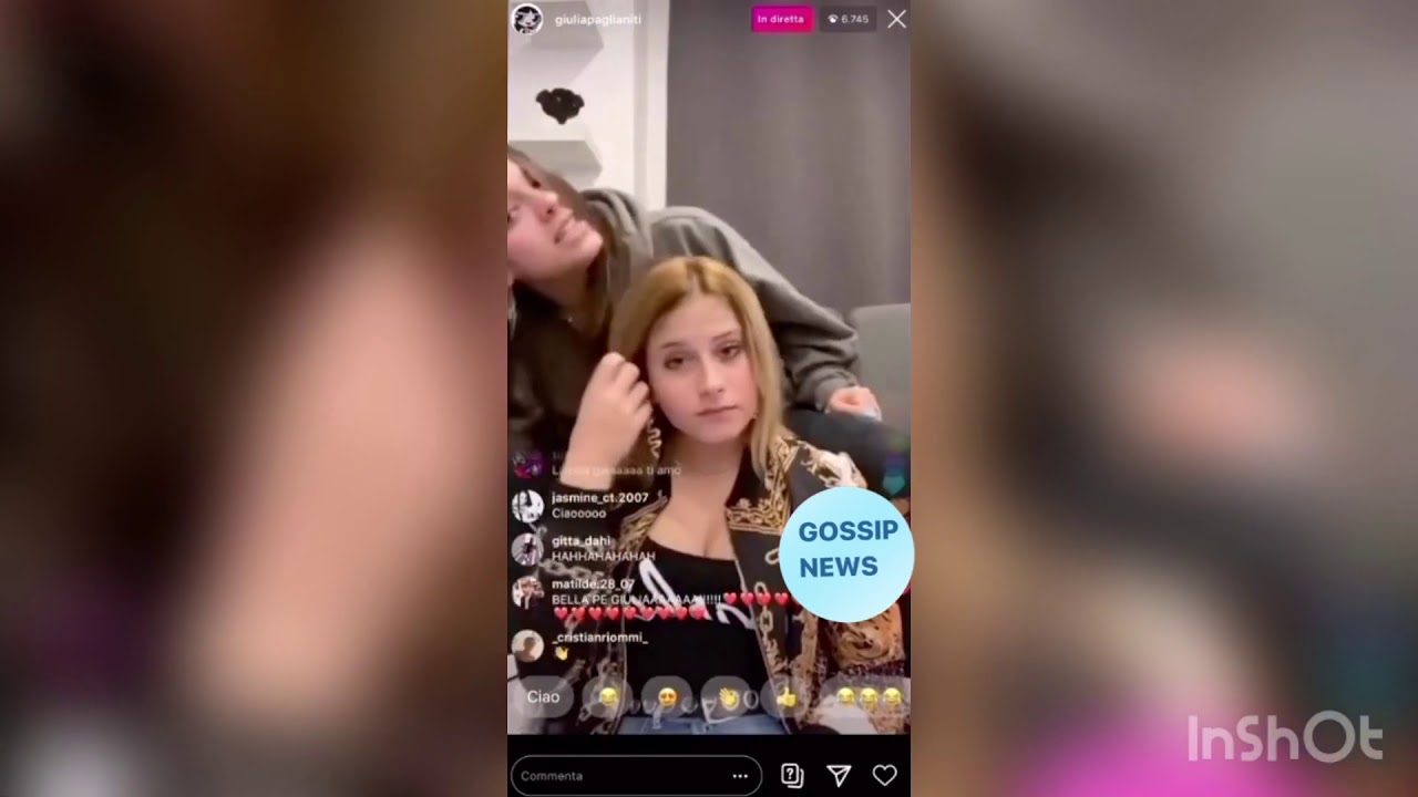 Giulia Paglianiti parla di Tanc in diretta😏😍