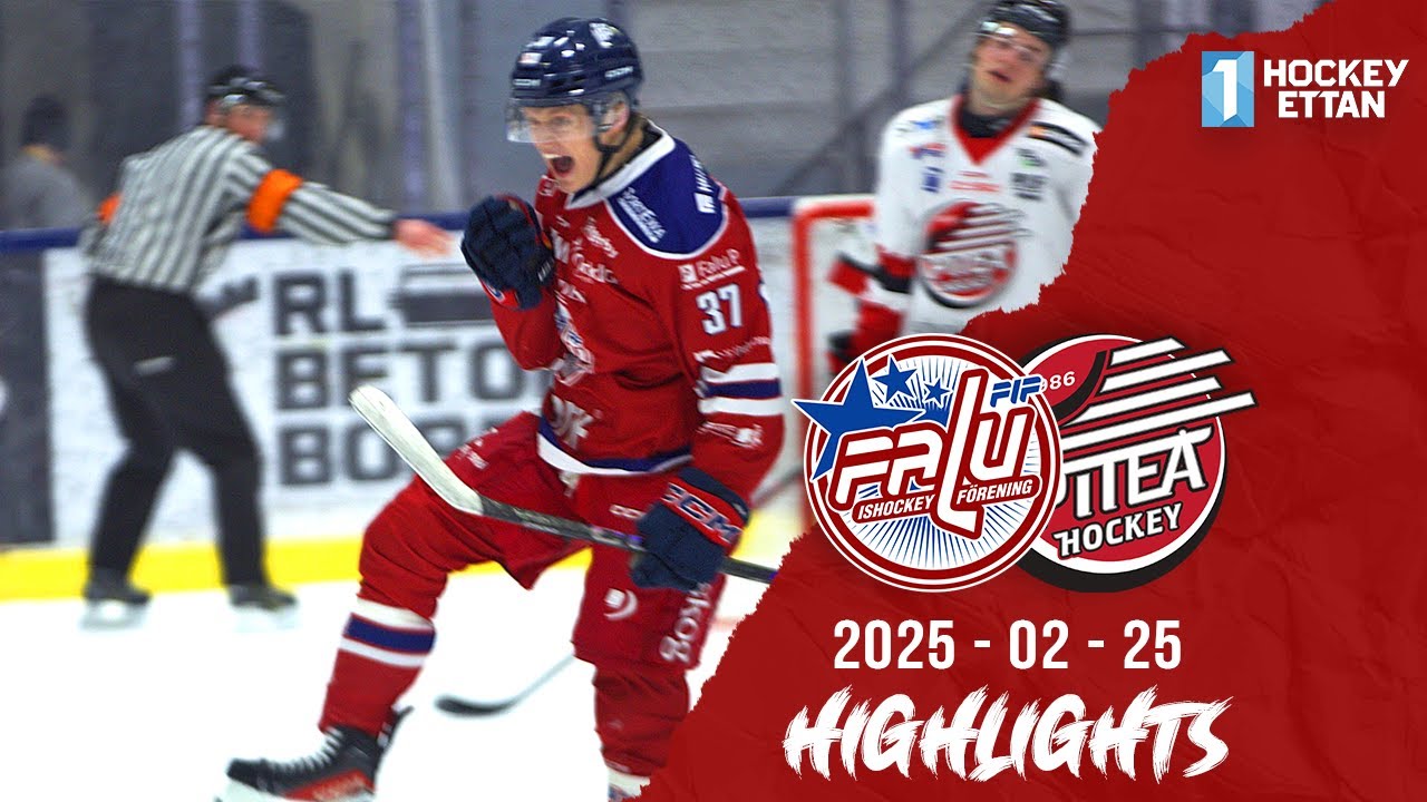 Highlights: Falu IF - Piteå HC (3-2)
