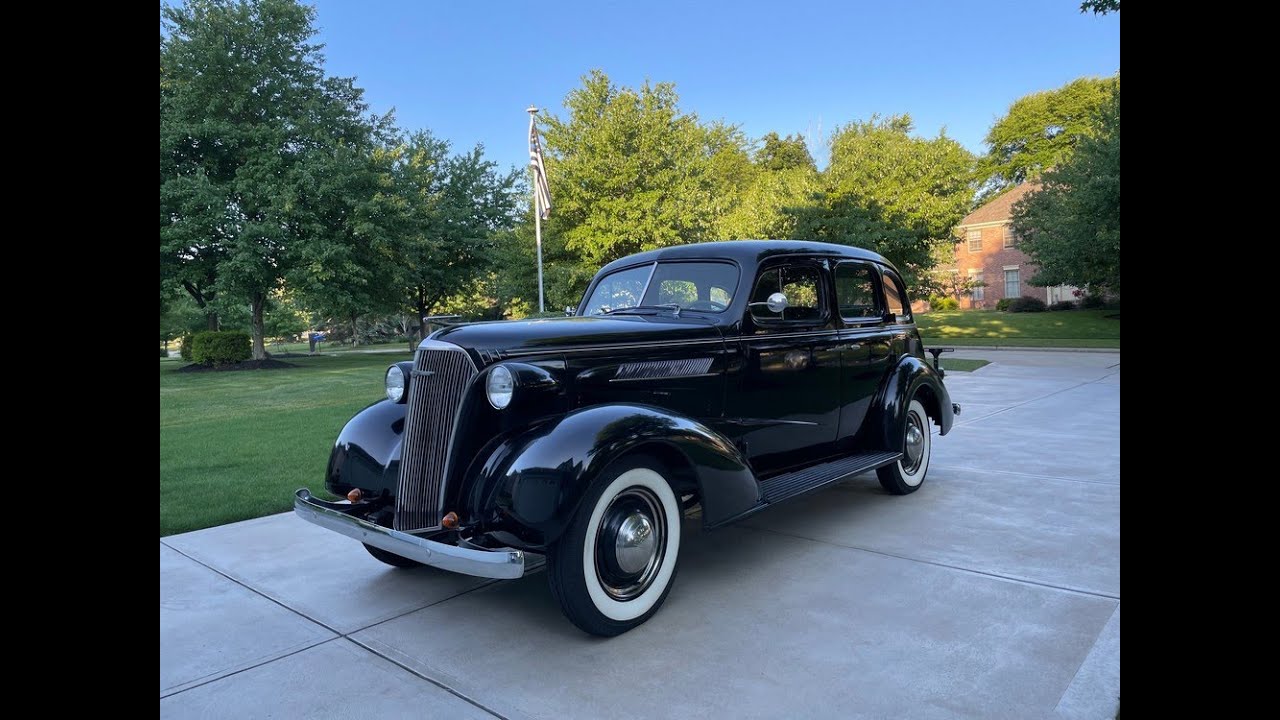 1937 Chevy 4 Door Touring Sedan - Available at www.bluelineclassics.com