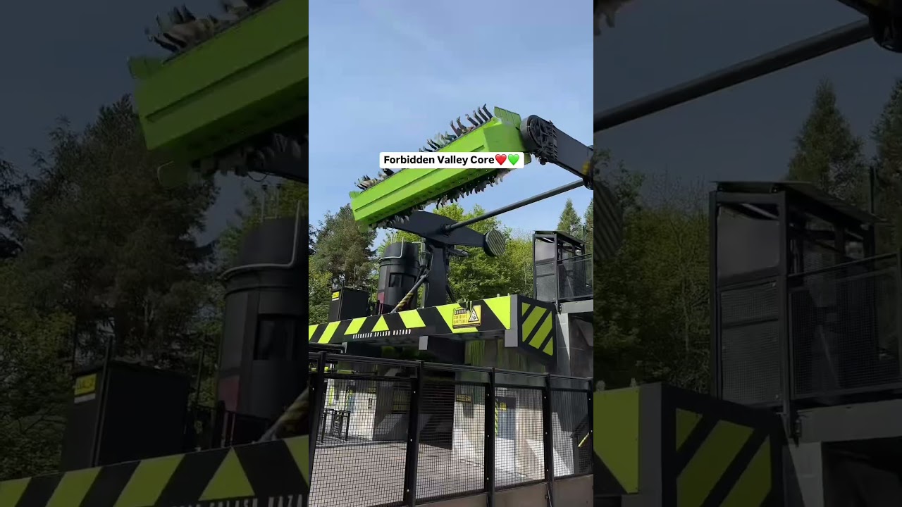Who's fave area is Forbidden Valley? 🫶🛸 #altontowers #themepark