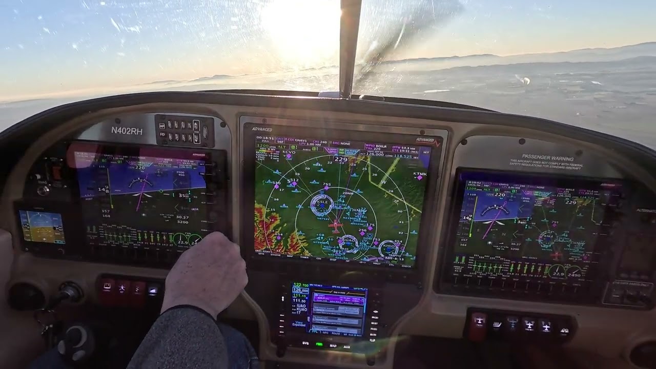 AF-6600 / AF-5700 RV-10 KONP KUAO RNAV GPS Apporaches