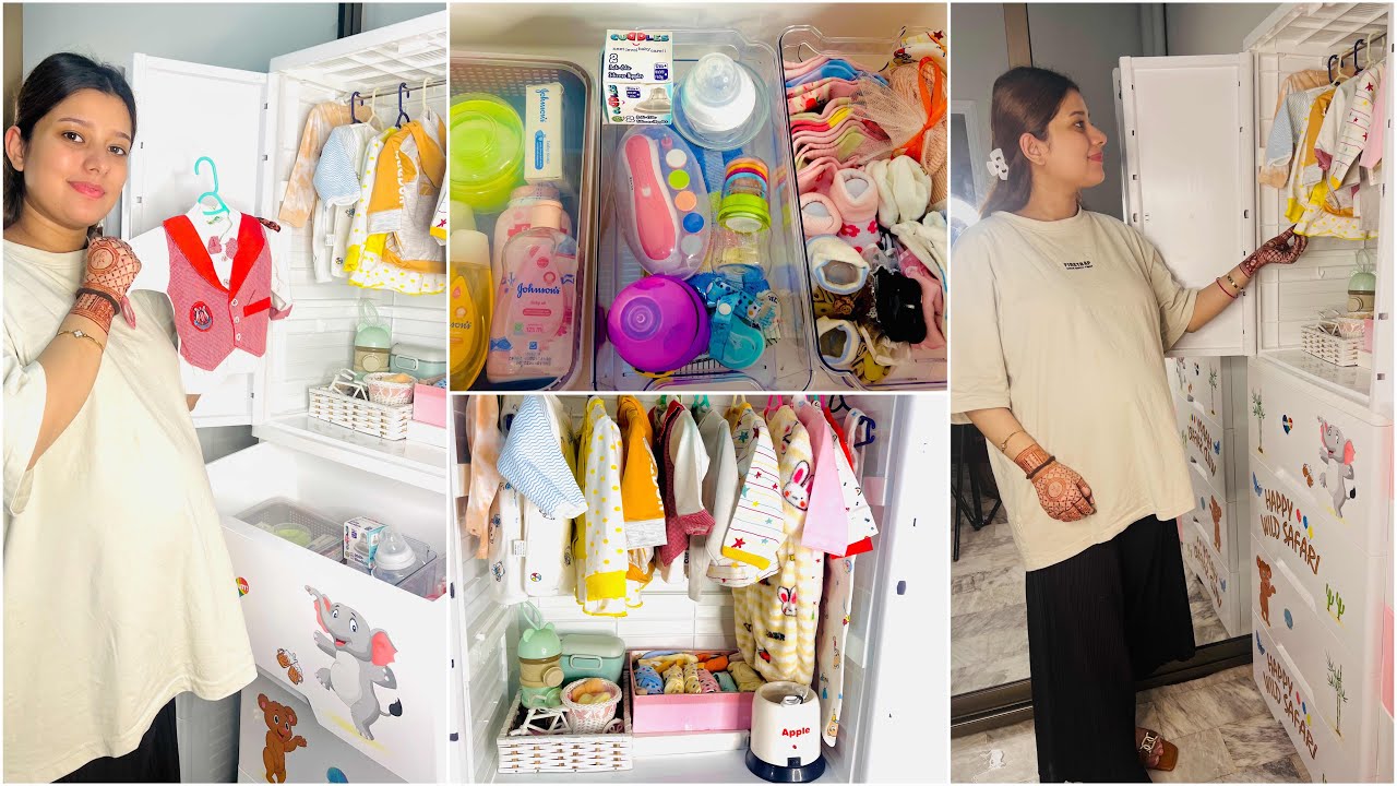 New Born Baby Wardrobe Setting