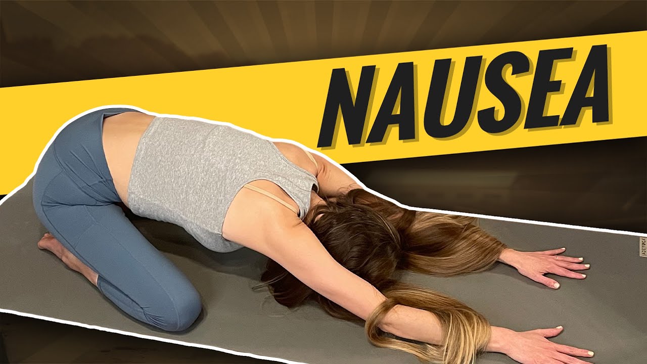 Yoga Stretch for Nausea
