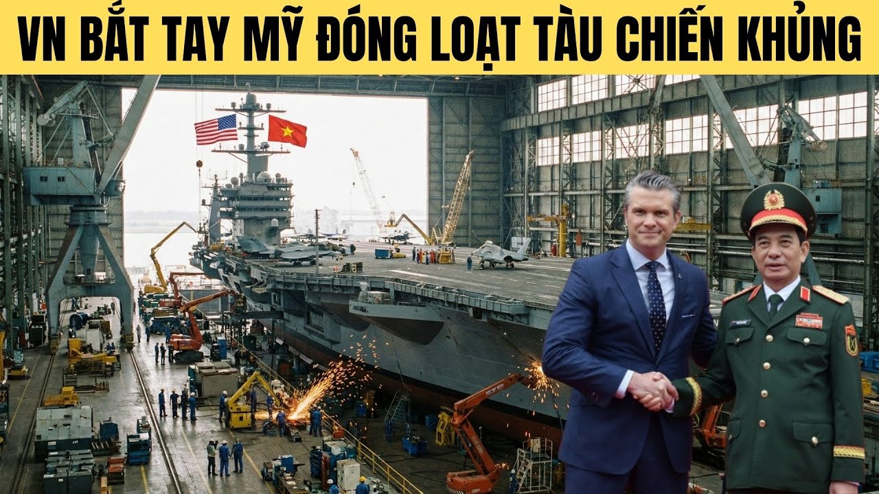 Vì sao Mỹ bật ngờ đề xuất muốn hợp tác đóng tàu chiến với Việt Nam ?