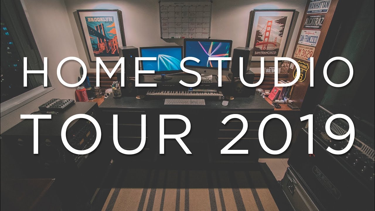 Home Studio Tour 2019