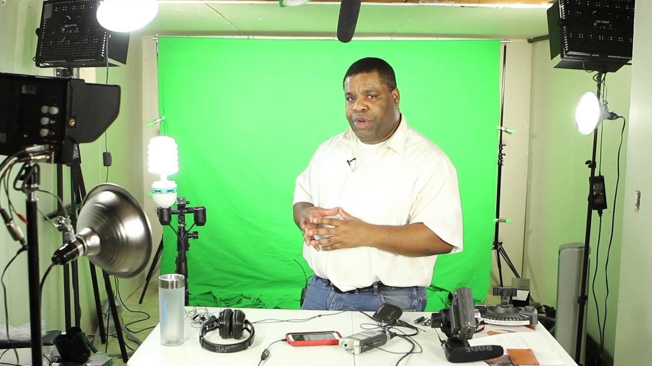 Basic equipment for quality Youtube video production