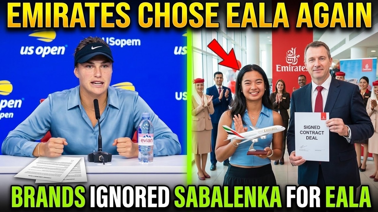 SABALENKA GOES OFF On Emirates After Airline Signs GROUNDBREAKING Eala Deal!
