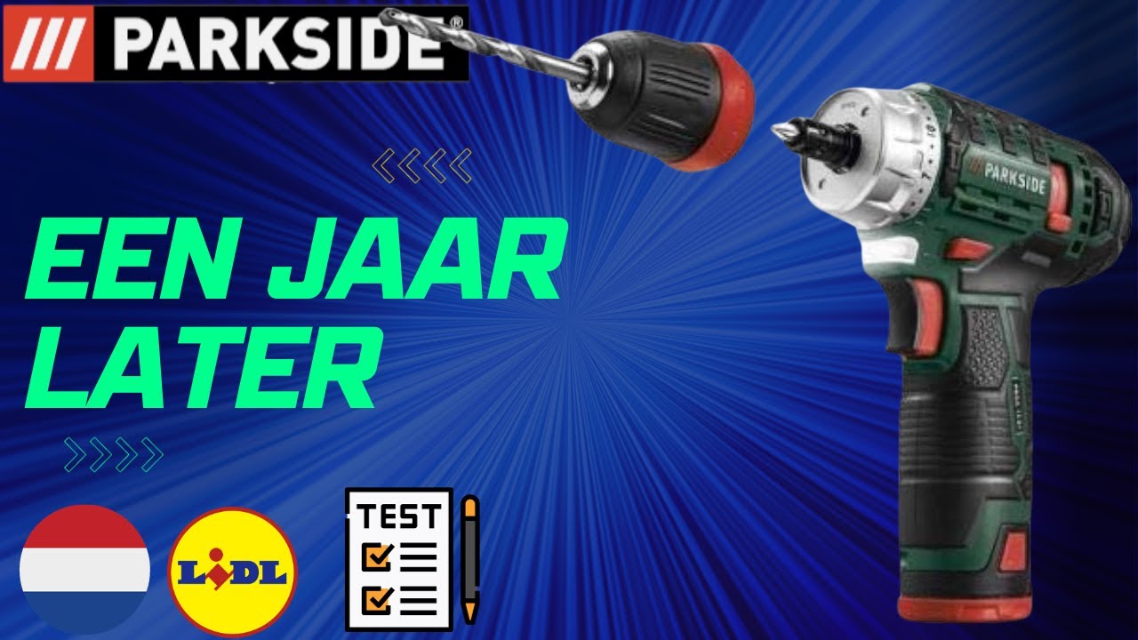ACCU-SCHROEFBOORMACHINE PARKSIDE PBSA 12 B1  DUTCH NEDERLANDS LIDL