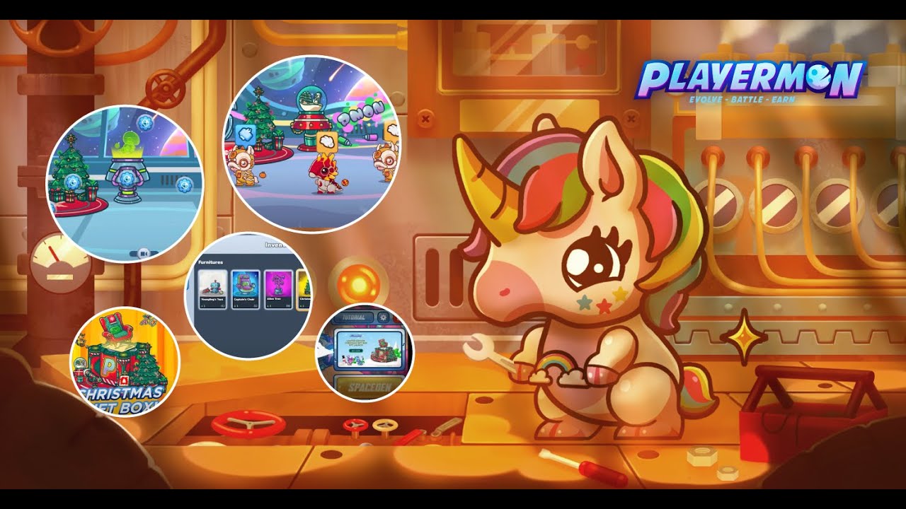 Playermon Game Features Update 2.5.1 - SpaceDen Decoration