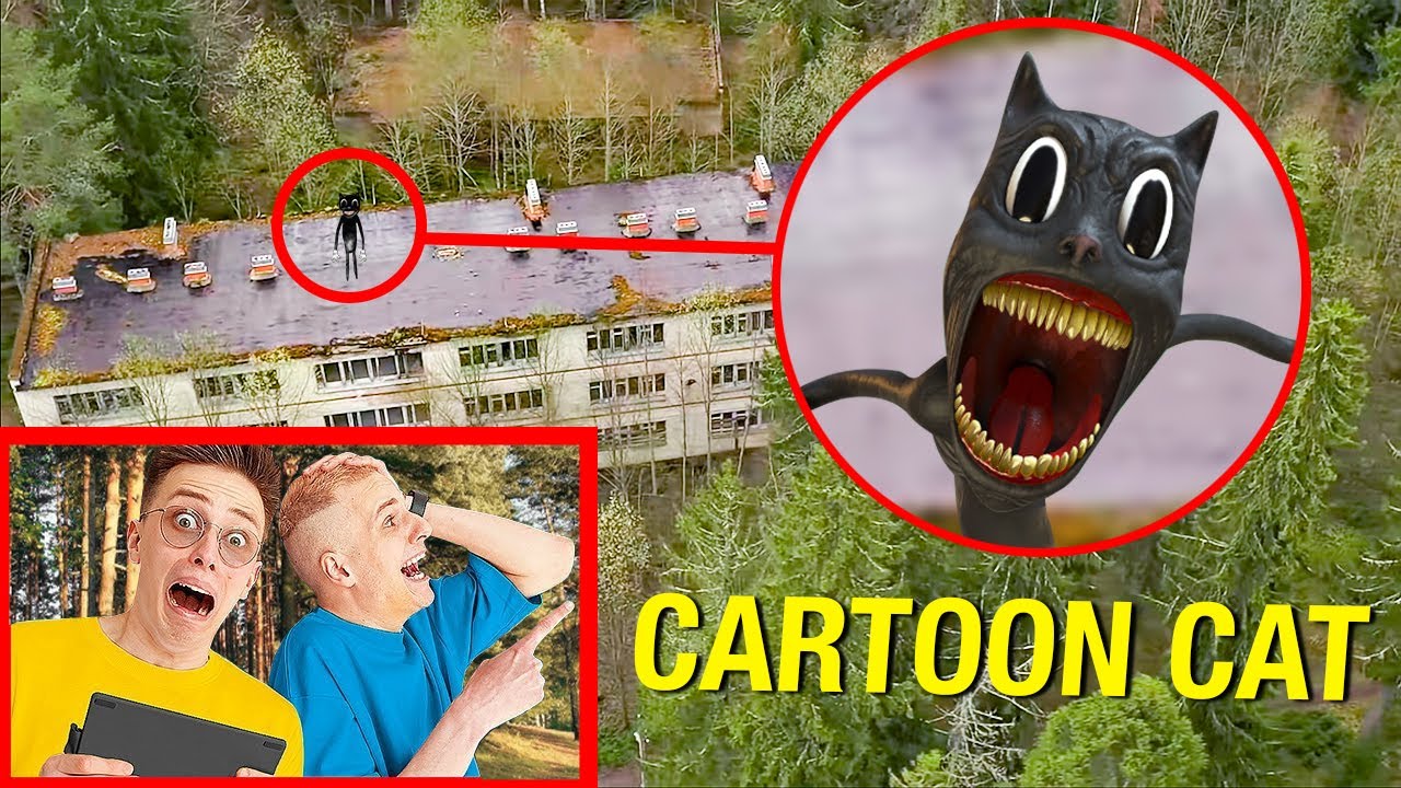 Mi DRON captó en cámara a un CARTOON CAT!! (LO ENCONTRAMOS!)