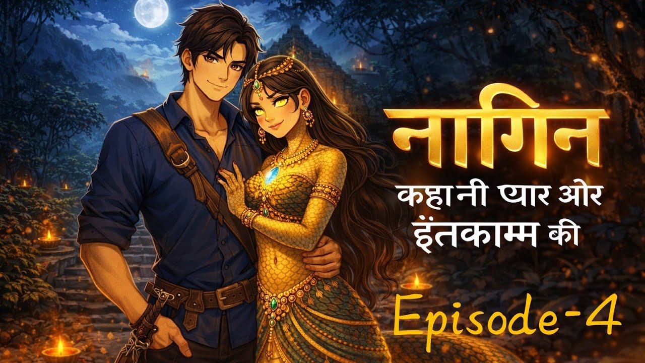 Naagin ep-4🐍❤️ #naagin #naagmani #naagin7 #animation #animatedstories #story #viral #nagin 