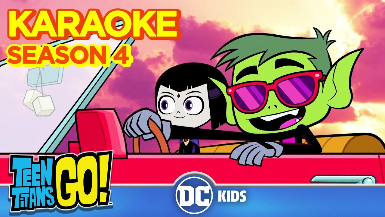Teen Titans Go! em Português | Karaoke: As Melhores Músicas da Temporada 4 | DC Kids