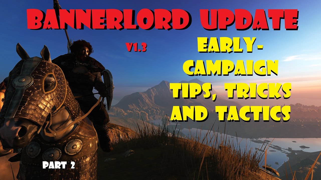 Bannerlord 1.3: Tips and Tactics for BLAZING fast power-leveling in the Mercenary stage (part 2)
