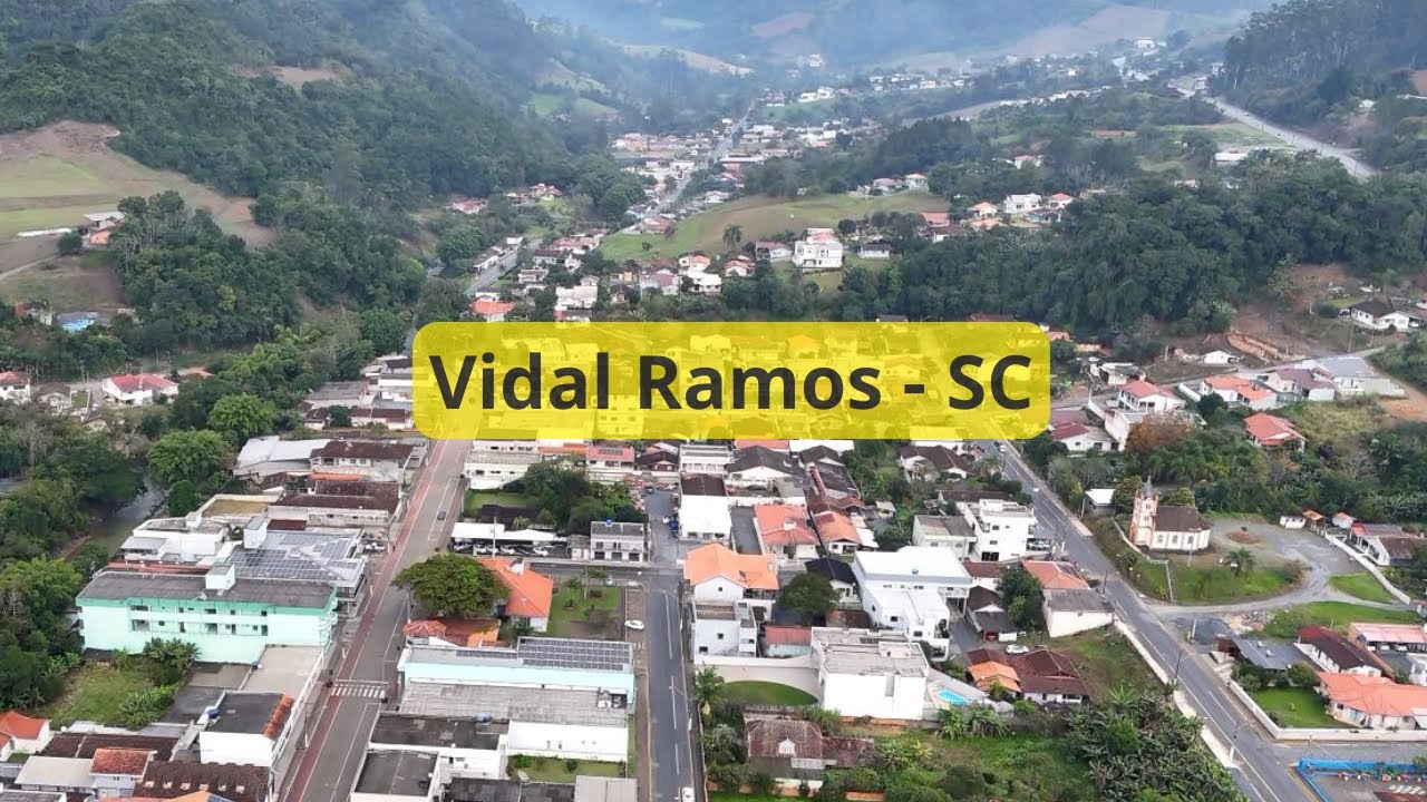 Vidal Ramos/SC Vista de Cima.