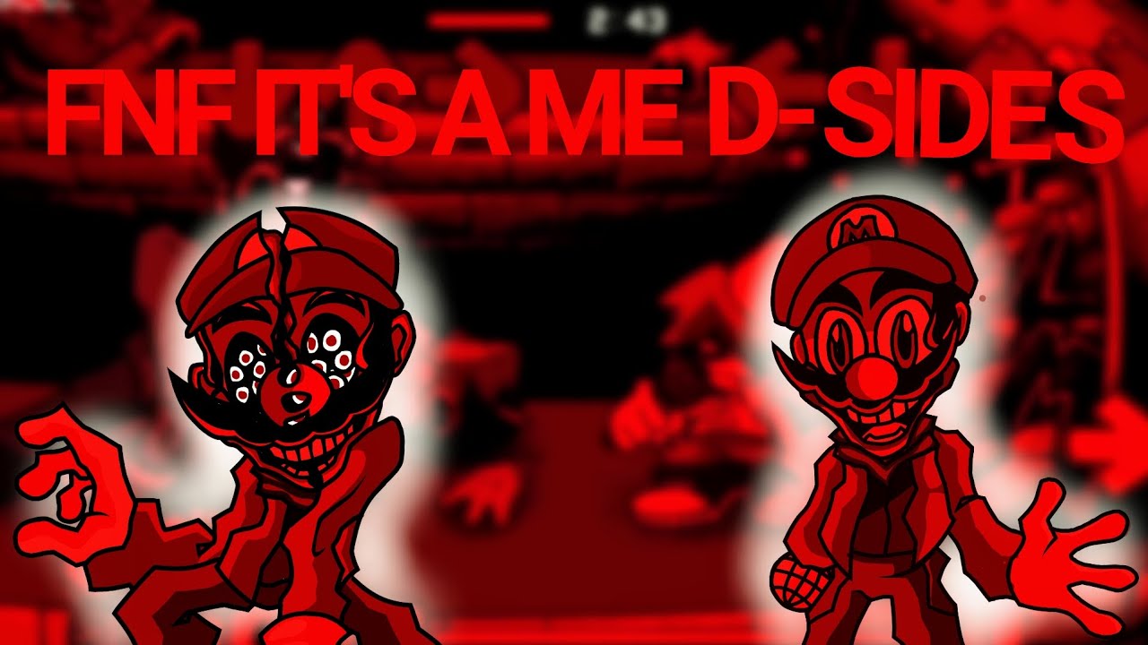 FNF Mario Madness V2 It's A Me D-Sides 3.0 Speedpaint