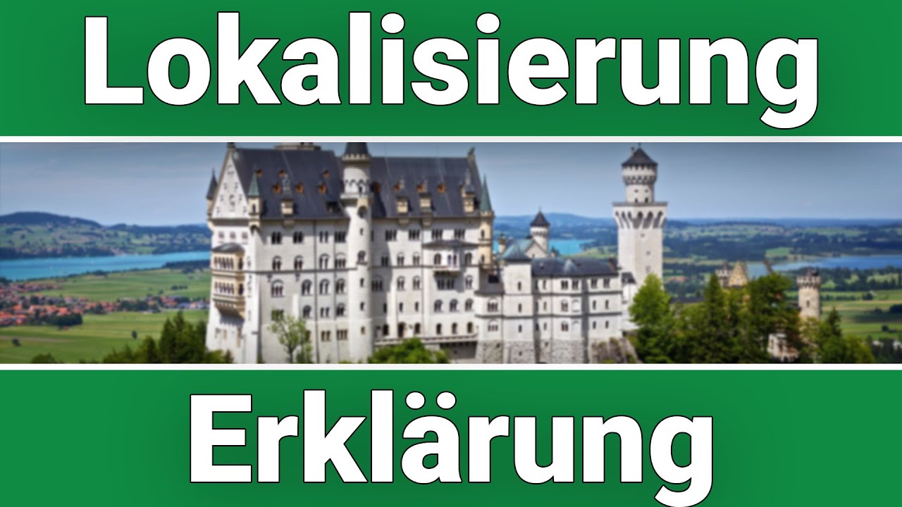 Lokalisierung Erdkunde schreiben!