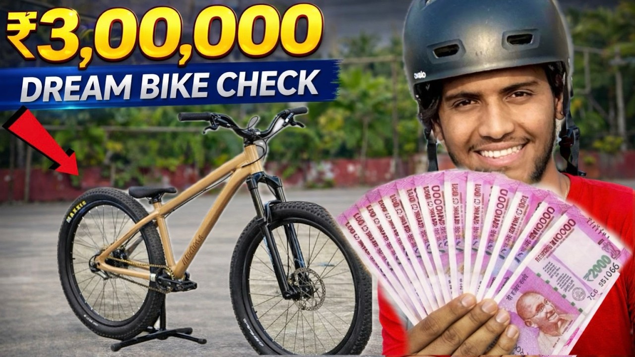 ₹3,00,000 DREAM BIKE CHECK 😍| Worth It? | Canyon Stitched 360 CLLCTV