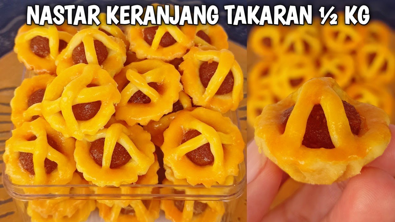 RESEP NASTAR KERANJANG EKONOMIS TAKARAN ½ KG YANG ENAK 