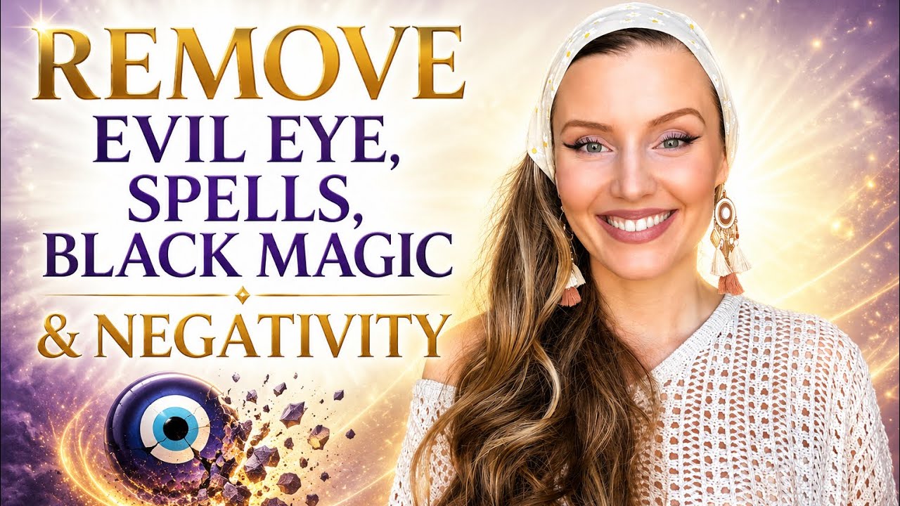 ✨ Remove Evil Eye, Spells, Black Magic & Negativity | Powerful Energy Clearing Meditation
