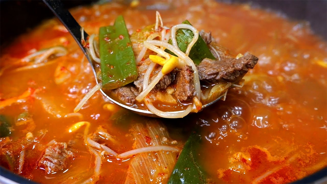 조미료 1도 없이 끓이는 