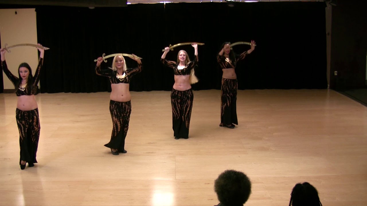 Atlanta Belly Dance BellyDance Drum Sword Group Choreography Staging Routine Dance
